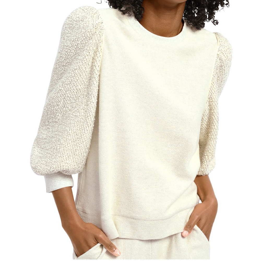 NWT! Splendid Evelyn Terry Pullover - Size Small